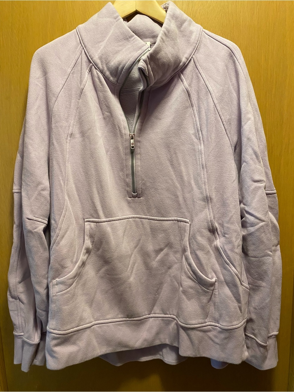 Lululemon Women’s Scuba Oversized Funnel Neck Half Zip size XL/XXL
